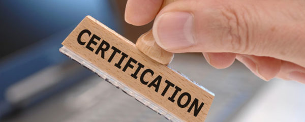 certification selon la norme NF525