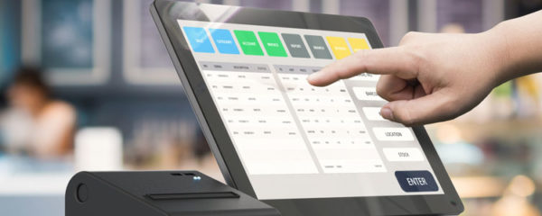 Caisse enregistreuse tactile